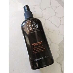 American Crew Spray Gel Medium Hold 8.45 oz Styling Natural Look